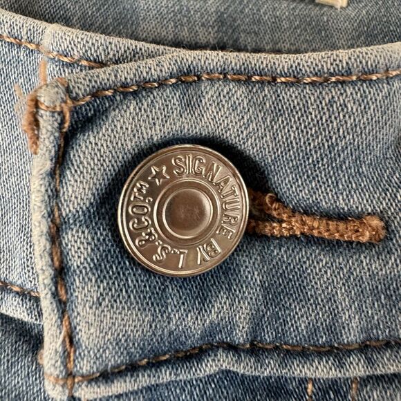 Signature by Levi Strauss Men's Slim Blue Jeans Size 28x28 - Picture 14 of 15